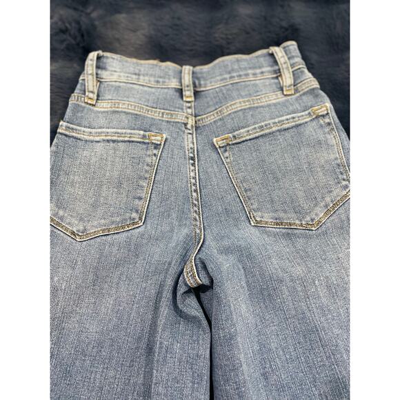 FRAME Le Palazzo Jeans High-Rise Wide Leg , Full length, Size 24 *RARE* - Picture 11 of 16